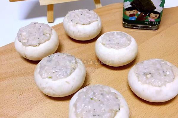 口菇生煎，又香又味美的做法图解5