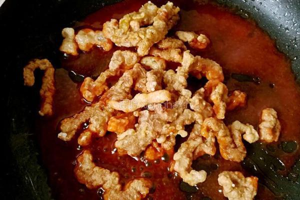 糖醋里脊肉的做法图解12