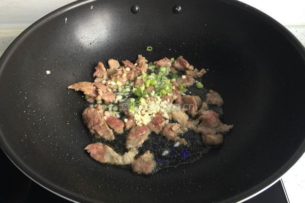 水萝卜炒肉的做法图解5