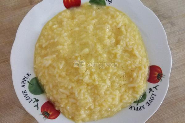 金包银蛋炒饭的做法图解5