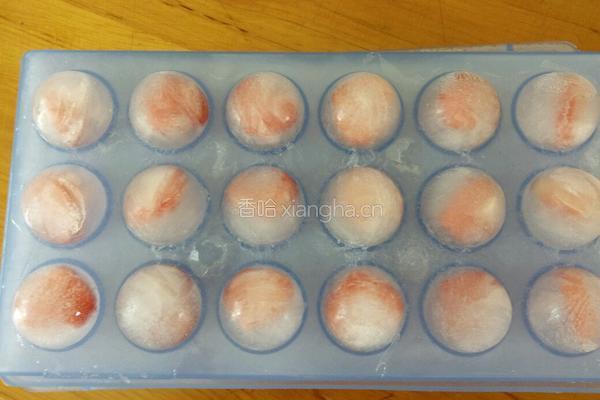 爱心西瓜冰的做法图解4