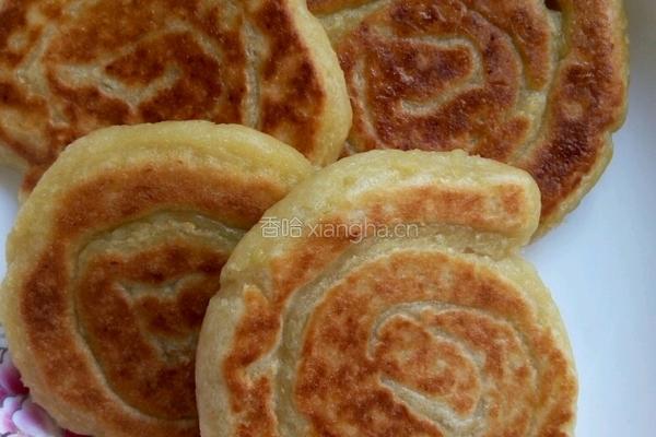 奶香糯米玉米饼