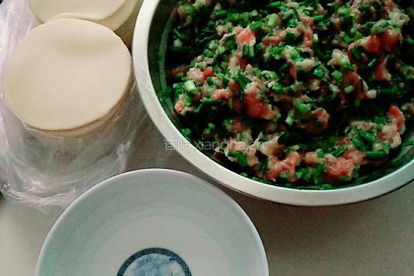 韭菜肉饺子的做法图解7