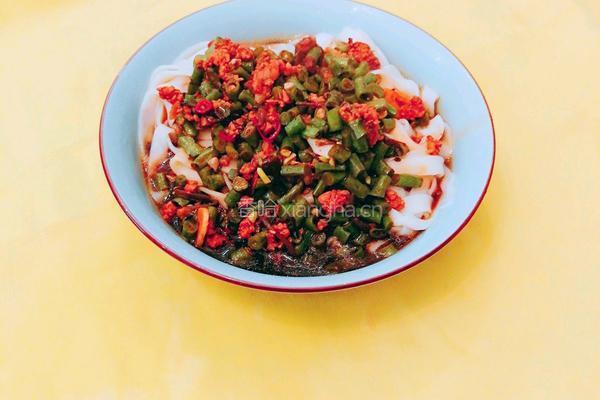 豇豆榄菜面