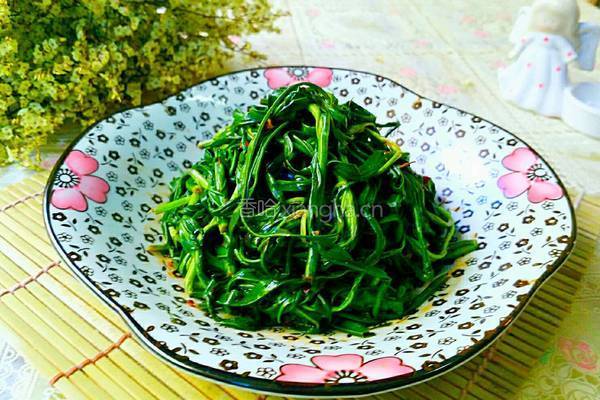 凉拌柴胡尖的做法图解10