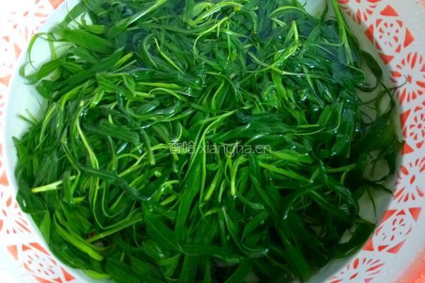 凉拌柴胡尖的做法图解4