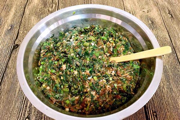 苋菜肉馅饺子的做法图解8