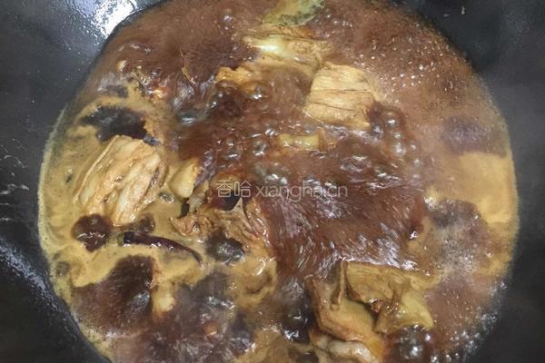 香菇炖羊肉的做法图解8