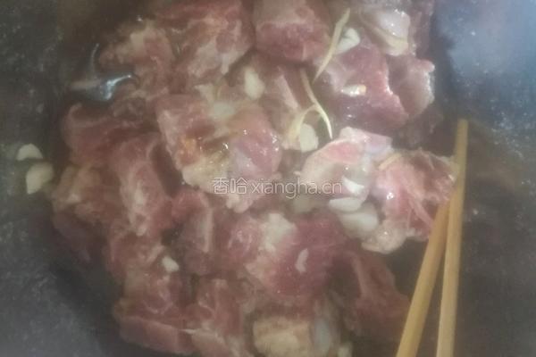 香菇排骨的做法图解3