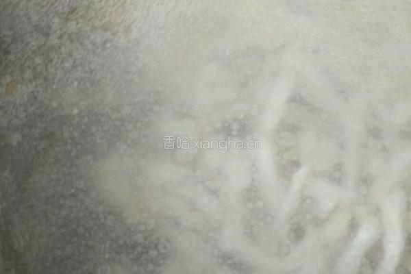 榨菜肉丝汤的做法图解4