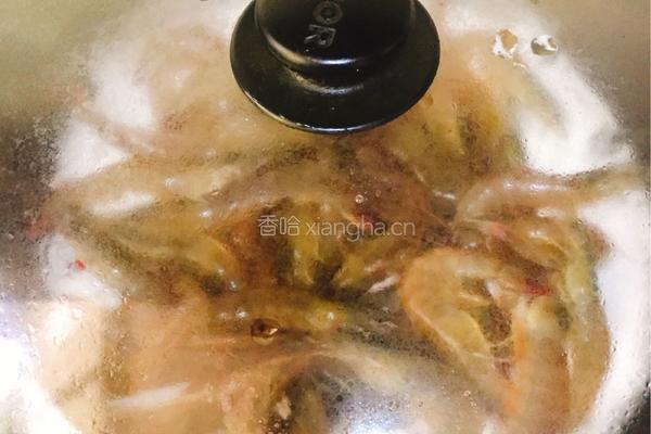 盐焗对虾的做法图解4