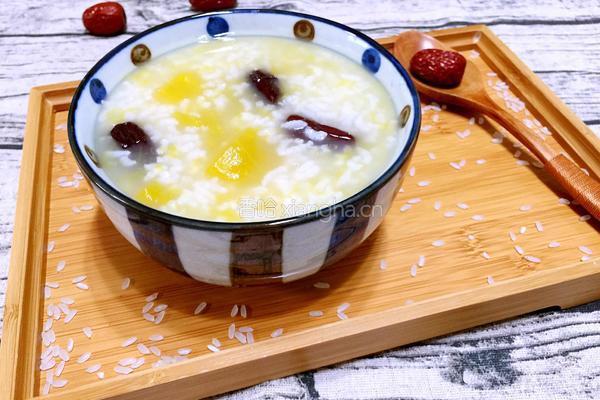 红枣南瓜粥的做法图解8