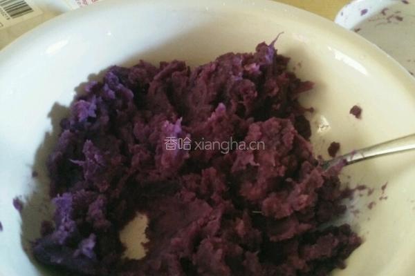 紫薯芋圆的做法图解3