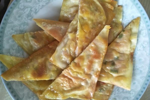 馄饨皮蛋肉饼的做法图解10