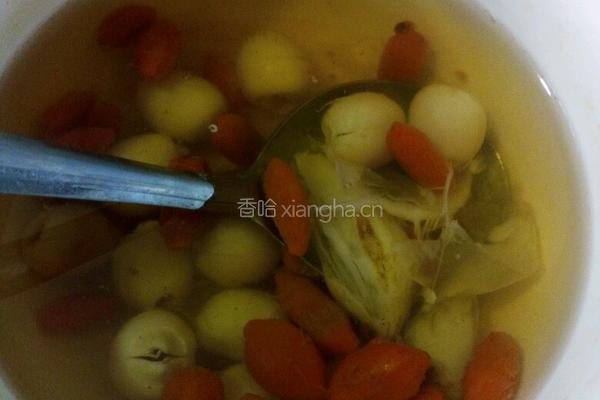 百合莲子羹的做法图解9