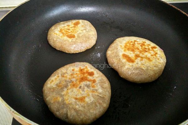 桂花糖全麦紫薯饼的做法图解14