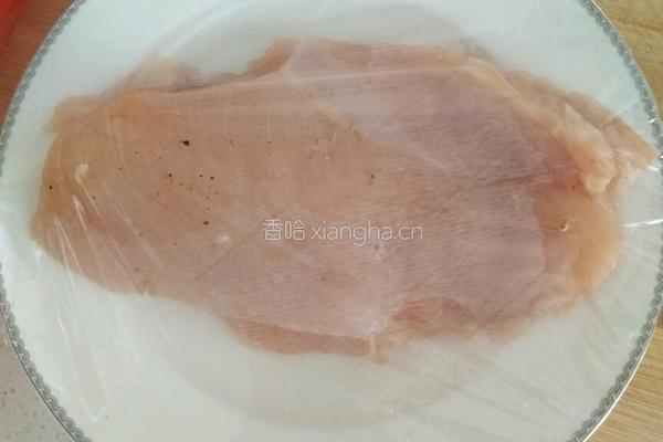 烤鸡排的做法图解2