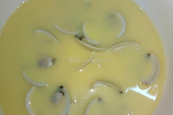 白贝水蒸蛋的做法图解6