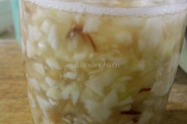 梨瓜配李子汁的做法图解8