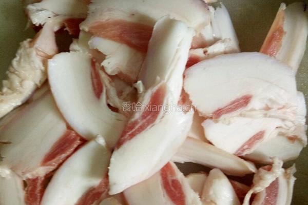 豆角腐竹炒肉片的做法图解4