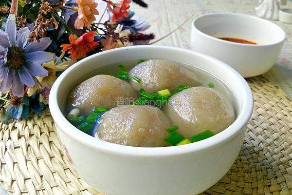 红薯粉圆子的做法图解1