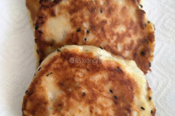 萝卜黑芝麻饼