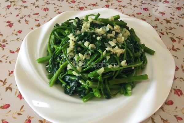 蒜蓉空心菜的做法图解6