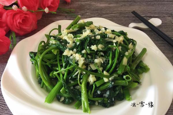 蒜蓉空心菜的做法图解7