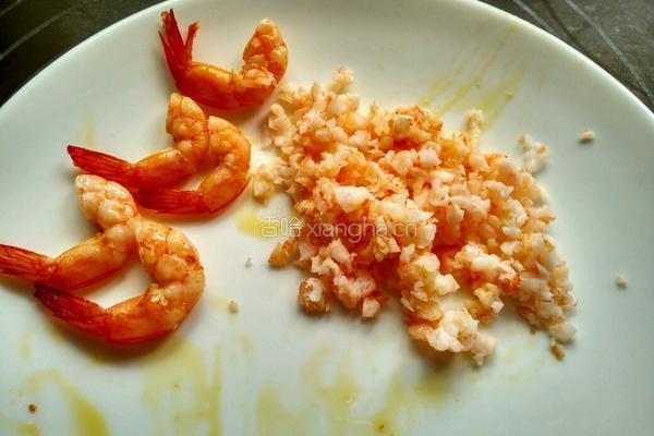 香菇虾仁三色藜麦饭团的做法图解12