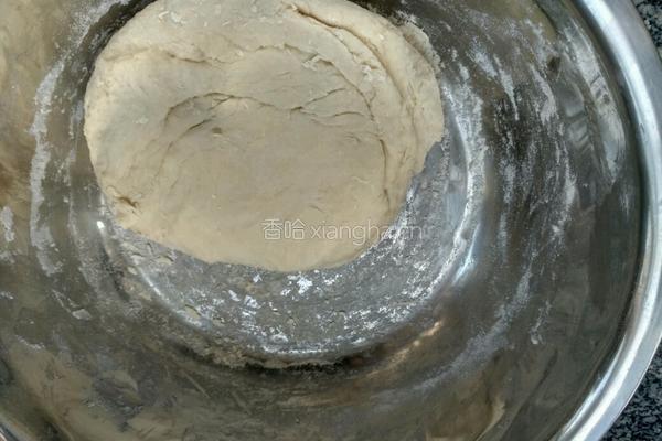 米粉发面烙饼的做法图解2