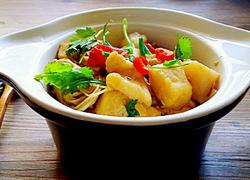 龙利鱼豆腐煲