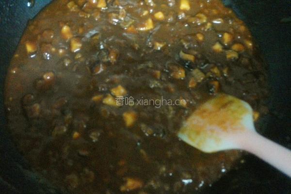 香菇牛肉酱的做法图解13
