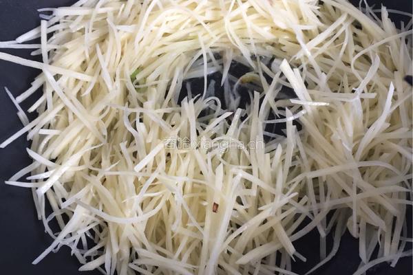 清炒土豆丝的做法图解4