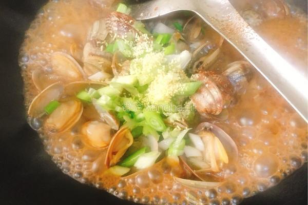爆炒花蛤的做法图解6
