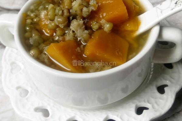 绿豆南瓜汤的做法图解7
