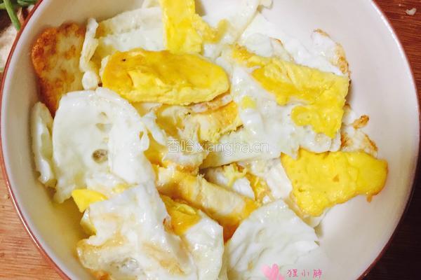 腊八豆炒荷包蛋的做法图解4