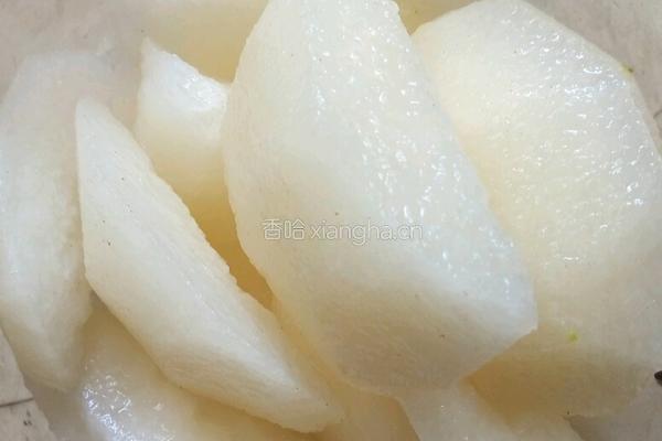 核桃梨汁(干核桃)的做法图解2