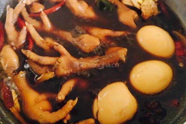 五香凤爪（卤鸡蛋）的做法图解6