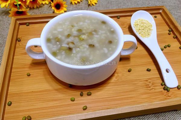 小米绿豆粥的做法图解7