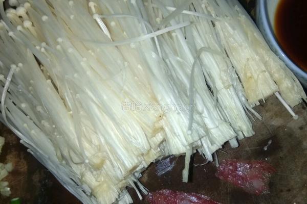 烤金针菇的做法图解2