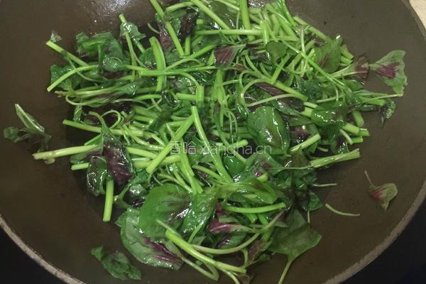 蒜蓉苋菜的做法图解5