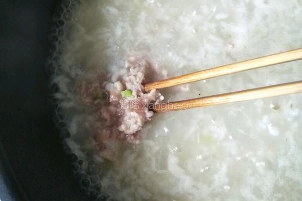 肉末冬瓜粥的做法图解6