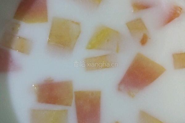 木瓜炖奶的做法图解5