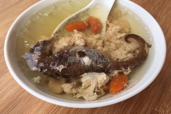海马瘦肉汤的做法图解7