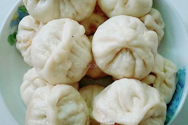 胡萝卜肉馅包子的做法图解10
