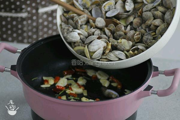 辣炒花蛤‖吃货会上瘾的做法图解7