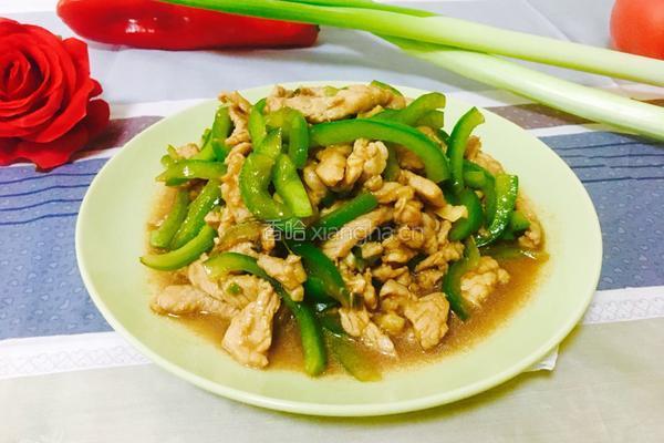 青椒肉丝的做法图解9