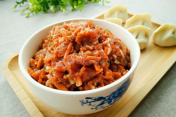 羊肉胡萝卜饺子馅的做法图解11