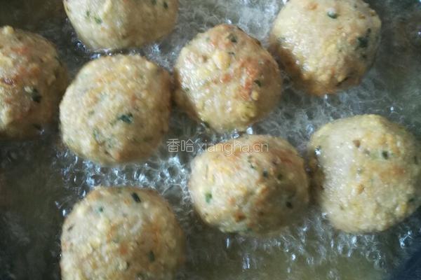 肉饼子的做法图解15