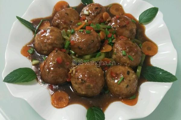 肉饼子的做法图解16